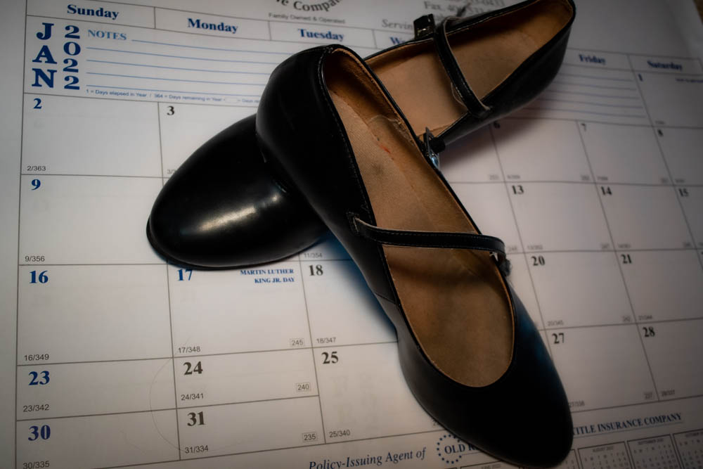 Dance Shoe Calendar